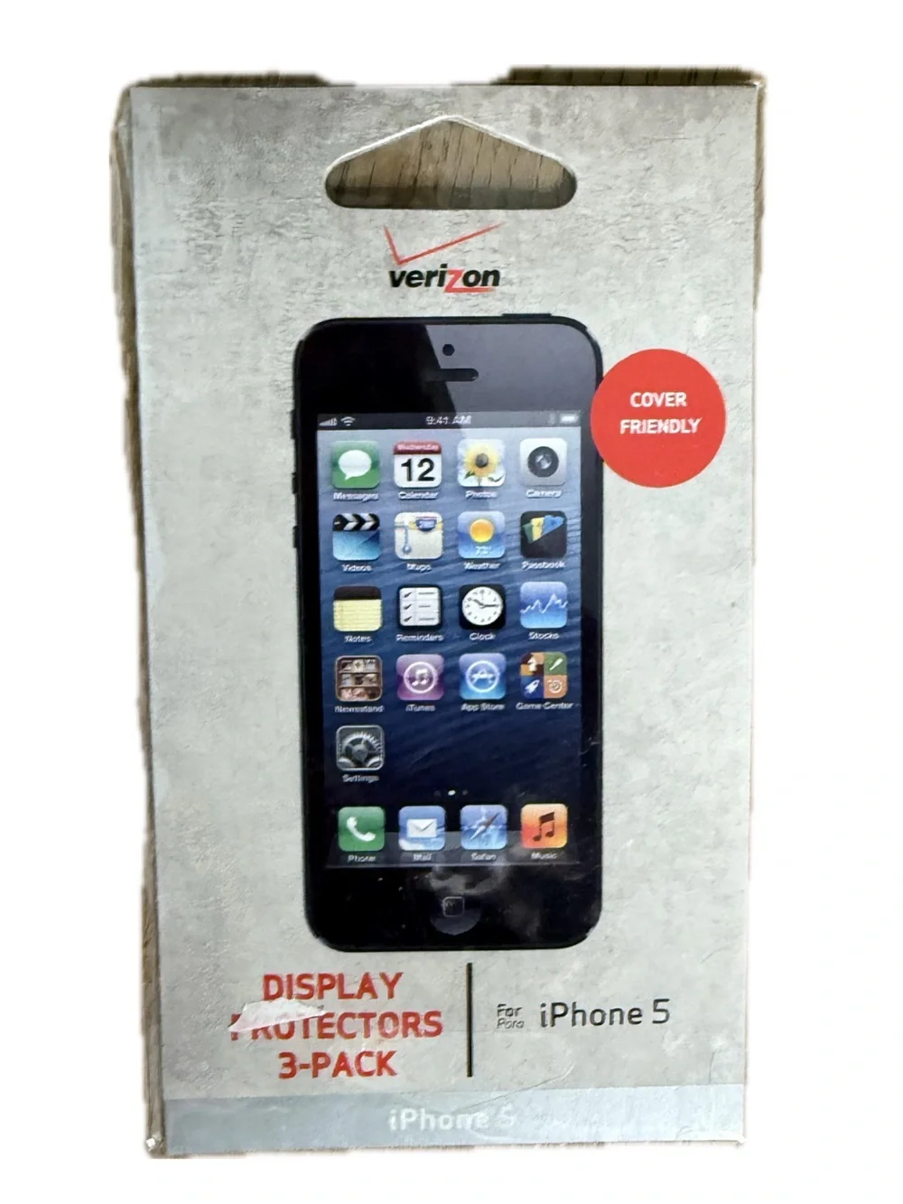 Verizon iPhone 5 Display Protectors 3-Pack – Screen Protector Set